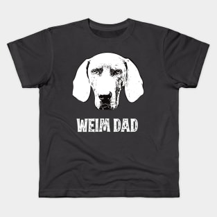 Weimaraner Dad Kids T-Shirt